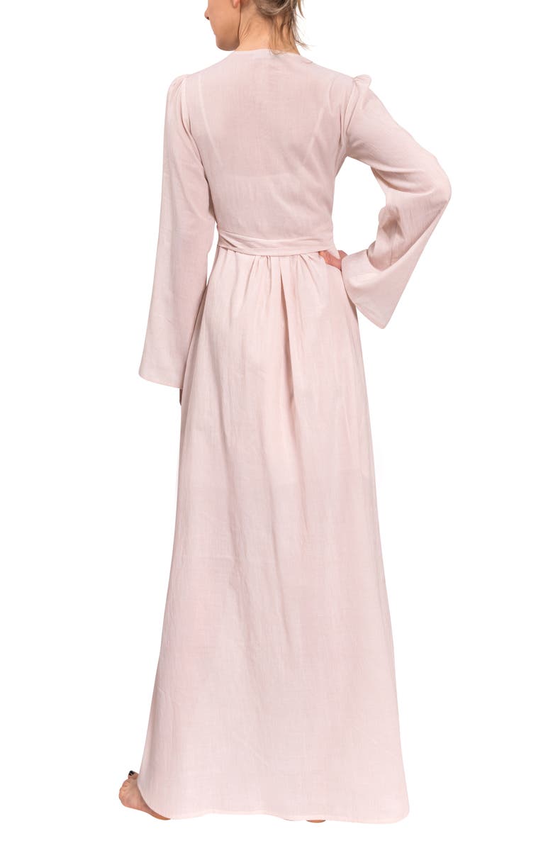 Everyday Ritual Diana Long Robe, Alternate, color, Wheat