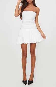 Princess Polly Glamour Girl Strapless Bubble Hem Minidress