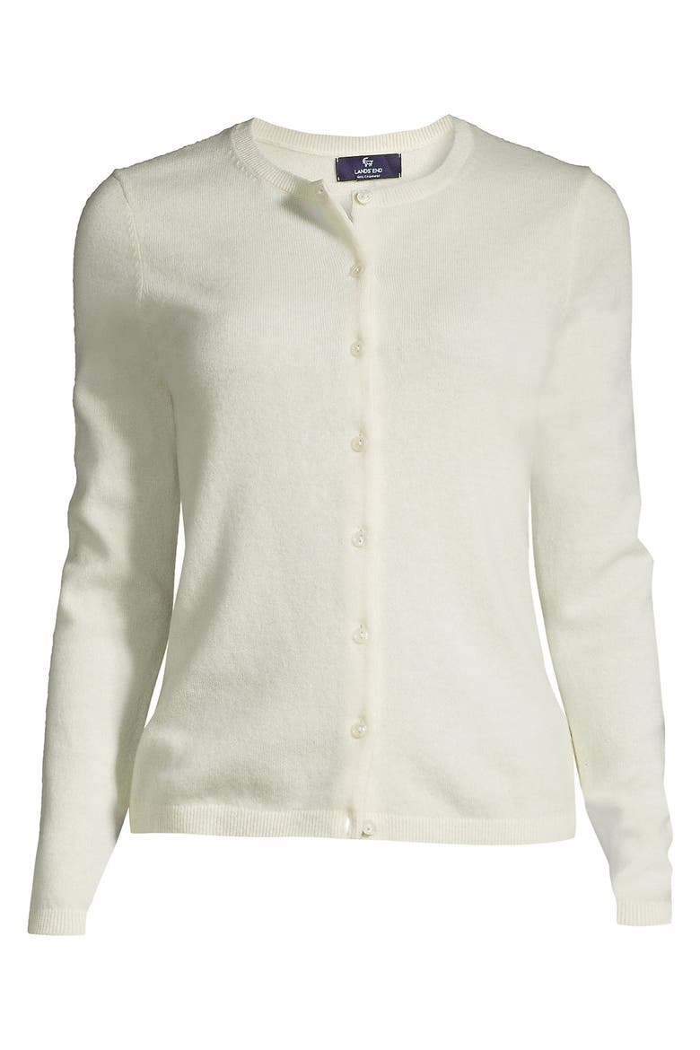 Cashmere Cardigan Sweater, Alternate, color, Fresh Ivory