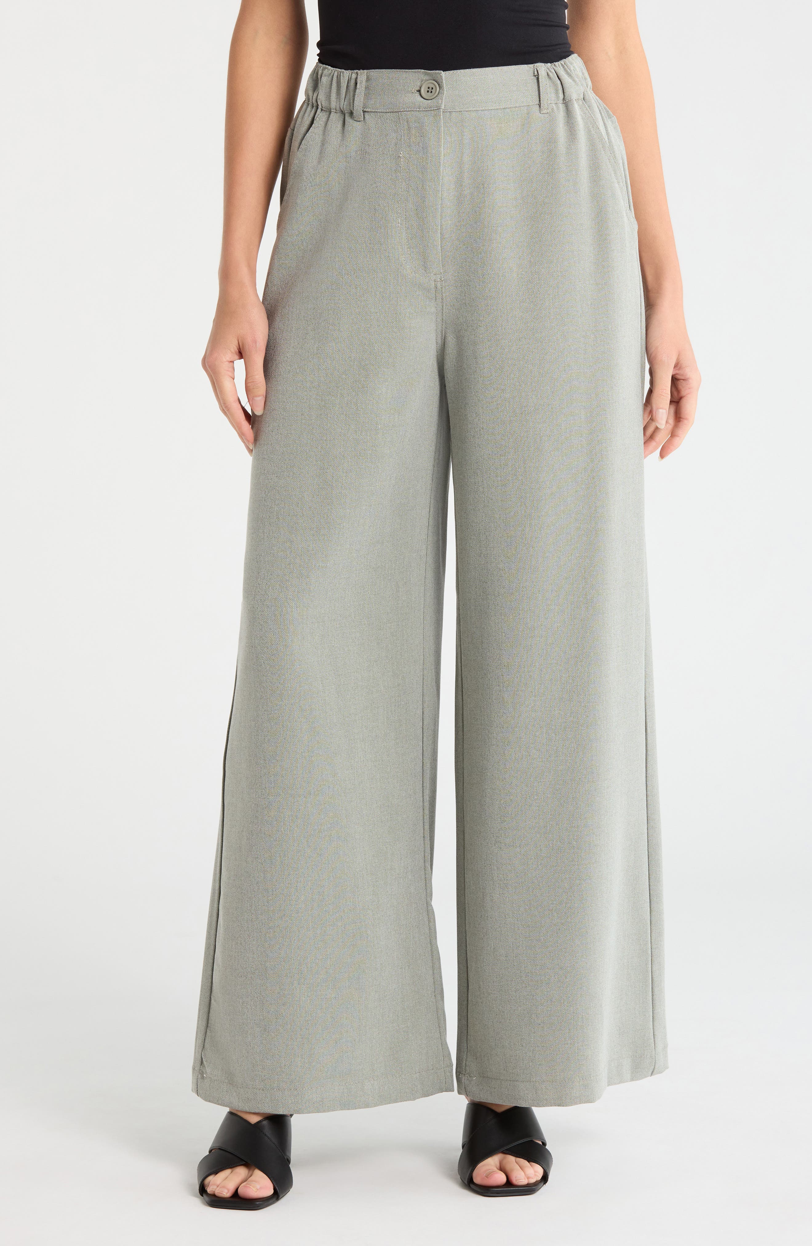 MAX STUDIO Wide Leg Pants