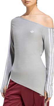 adidas Originals Asymmetric One-Shoulder Top