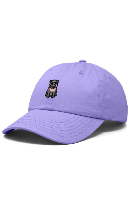 DALIX DALIX HIPPO EMBROIDERED ADJUSTABLE HAT