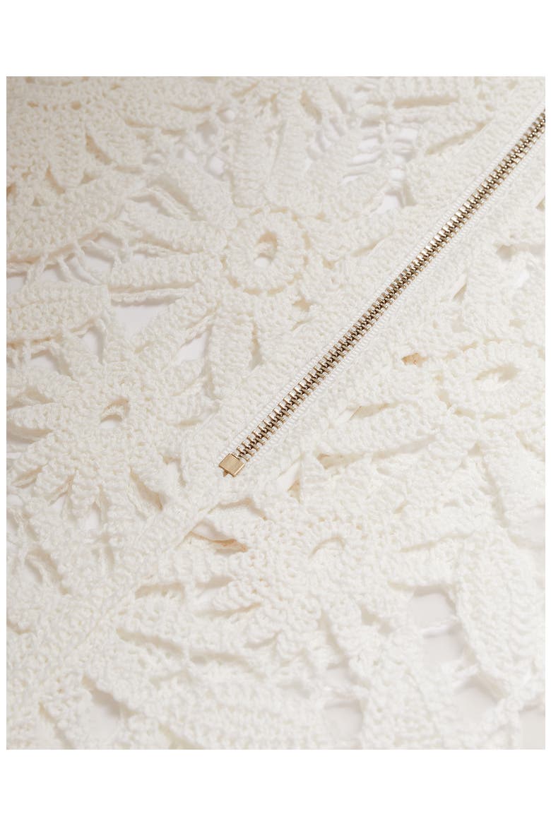 Corha Floral Lace Midi Dress, Alternate, color, IVORY