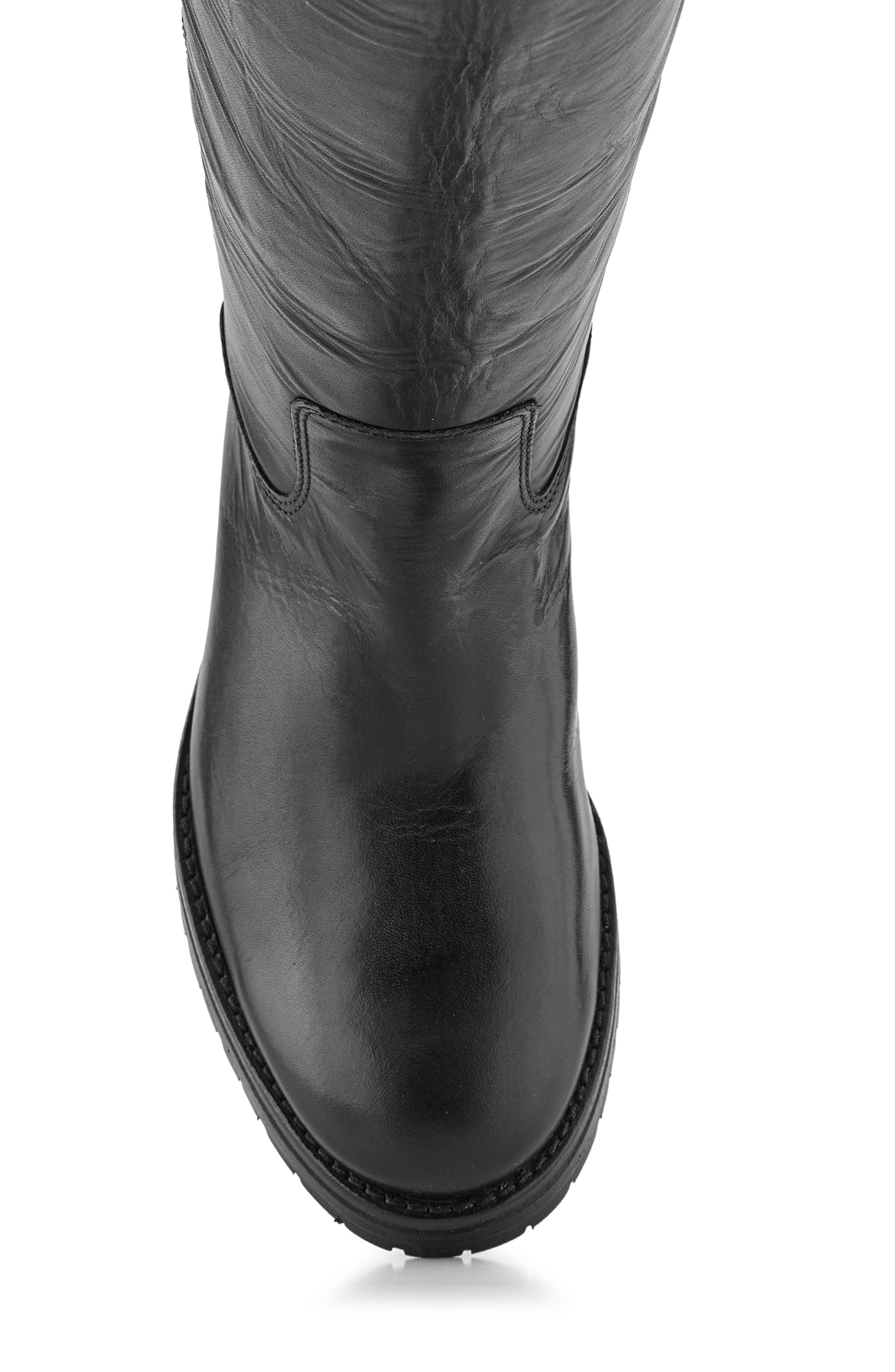 Frye Melissa Button Lug Double Sole Riding Boot, Alternate, color, 