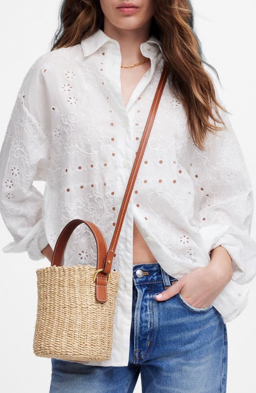 Madewell Mini Straw Basket Bag