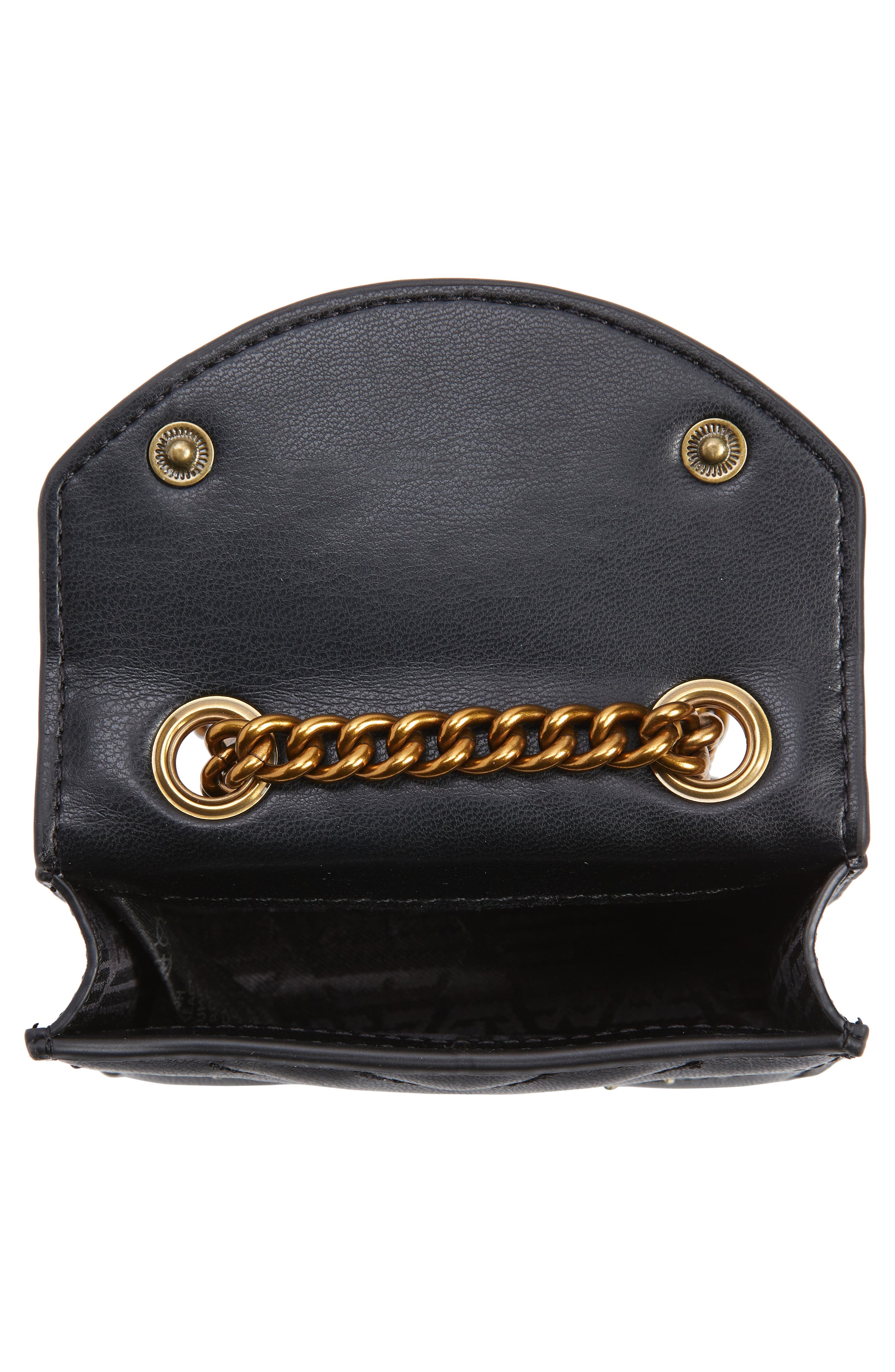 Kurt Geiger London Micro Kensington Eye Quilted Leather Crossbody Bag, Alternate, color, 