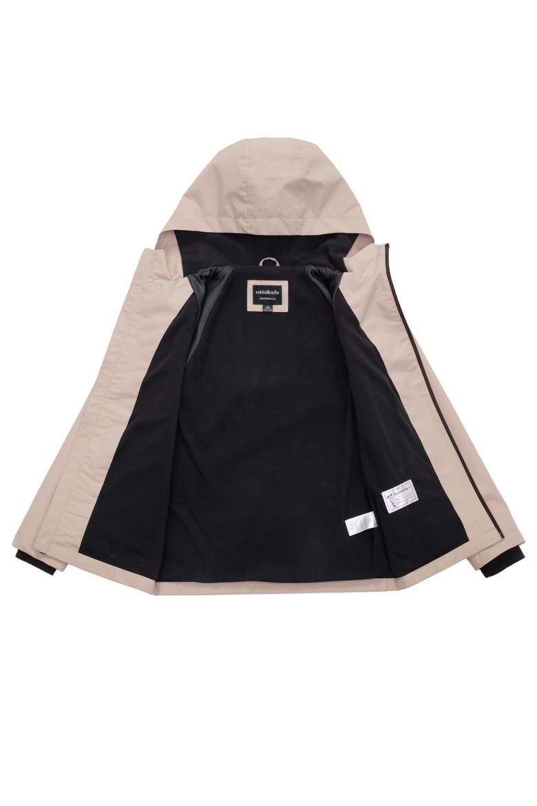 Kids' Ripstop Windbreaker Jacket, Alternate, color, Stone