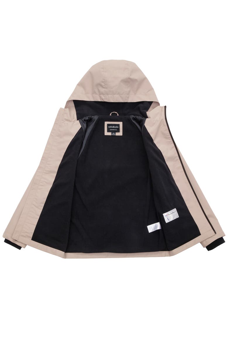 Rokka&Rolla Kids' Ripstop Windbreaker Jacket, Alternate, color, Stone