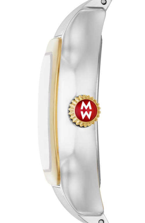 Michele Meggie Diamond Dial Watch Head Gift Set, 29mm In Gold