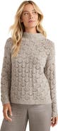 Haven Well Within Lurex Blend Pointelle Crewneck Sweater