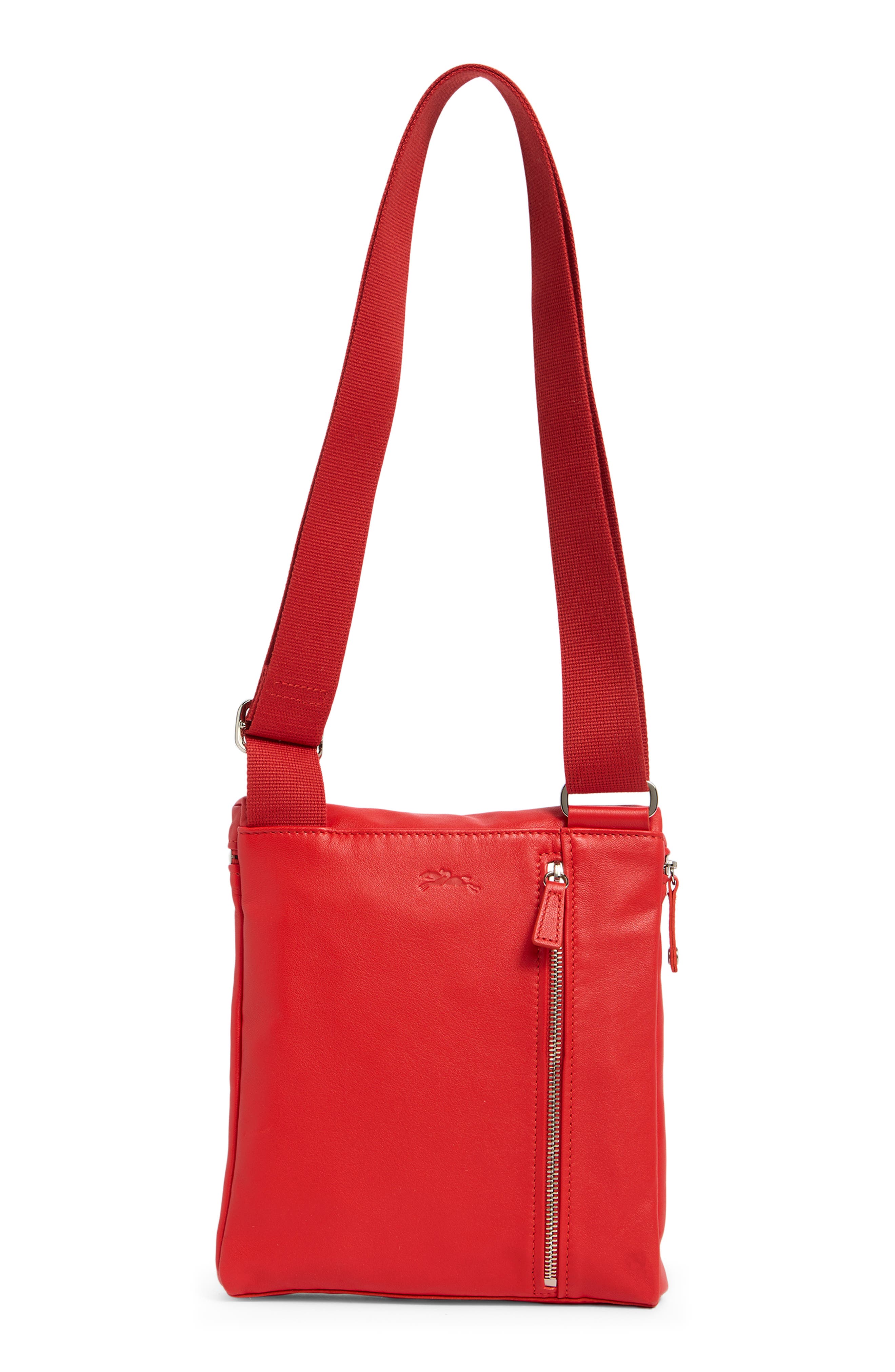 Longchamp Parisis Small Leather Crossbody Bag, Alternate, color, 