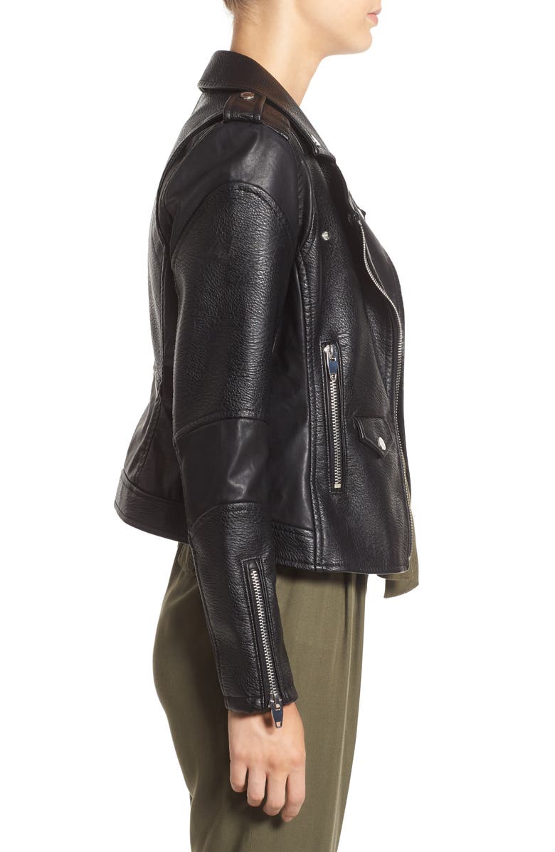 BLANKNYC 'Easy Rider' Faux Leather Moto Jacket, Alternate, color,