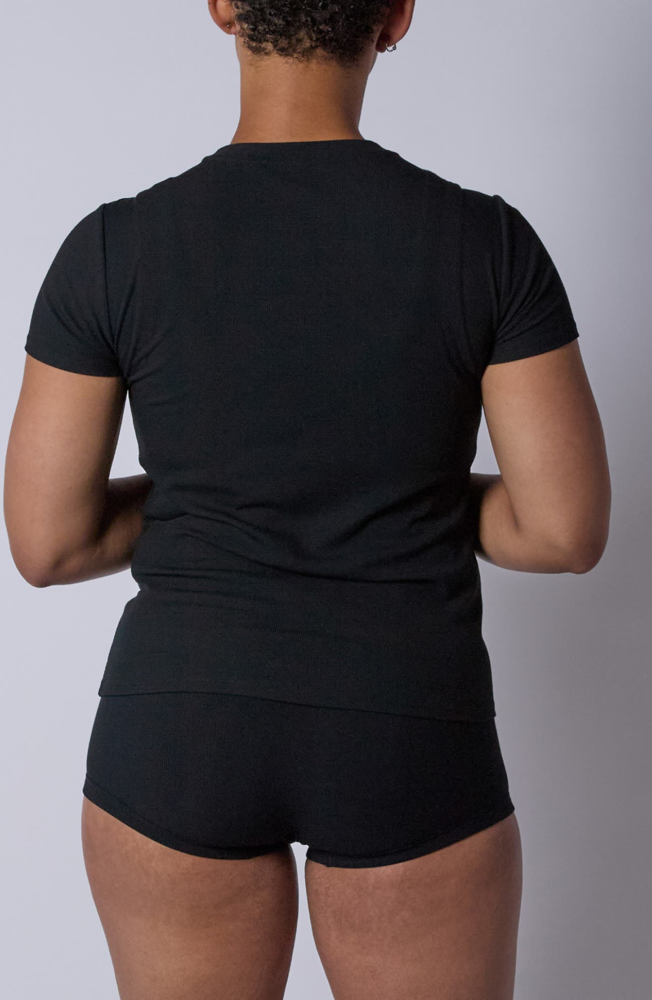 Short Sleeve Rib T-Shirt - image 2