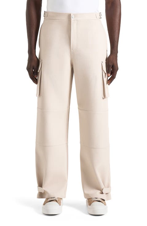 Mathis Twill Signature Wide Leg Cargo Trousers