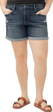 Silver Jeans Co. Denim Boyfriend Shorts