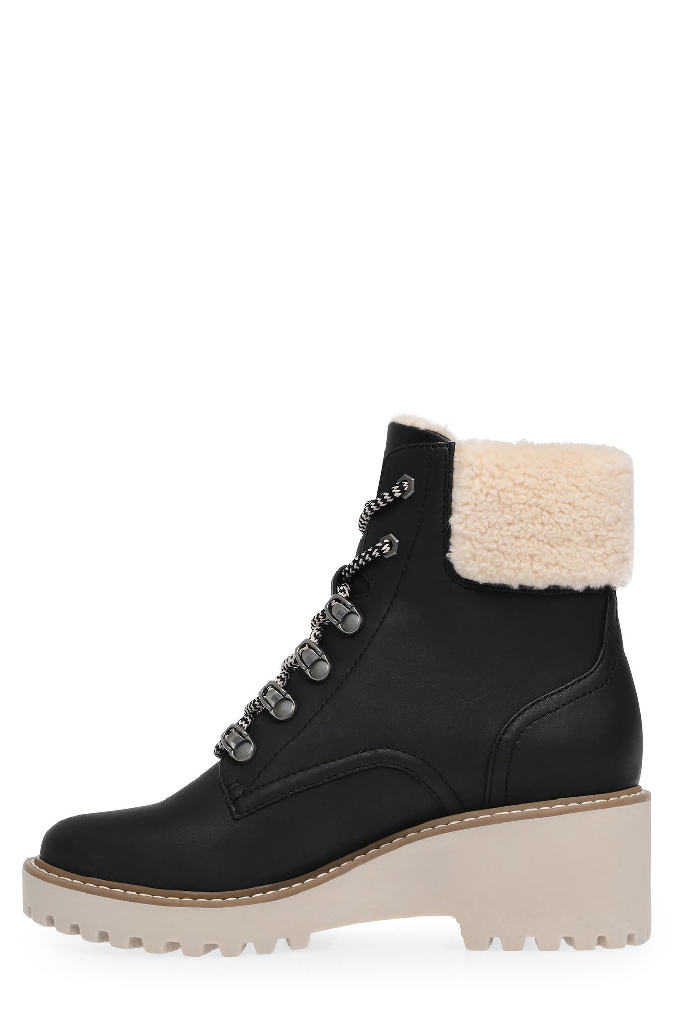 DV by Dolce Vita Dolce VIta Russit Faux Fur Trimmed Boot, Alternate, color, 
