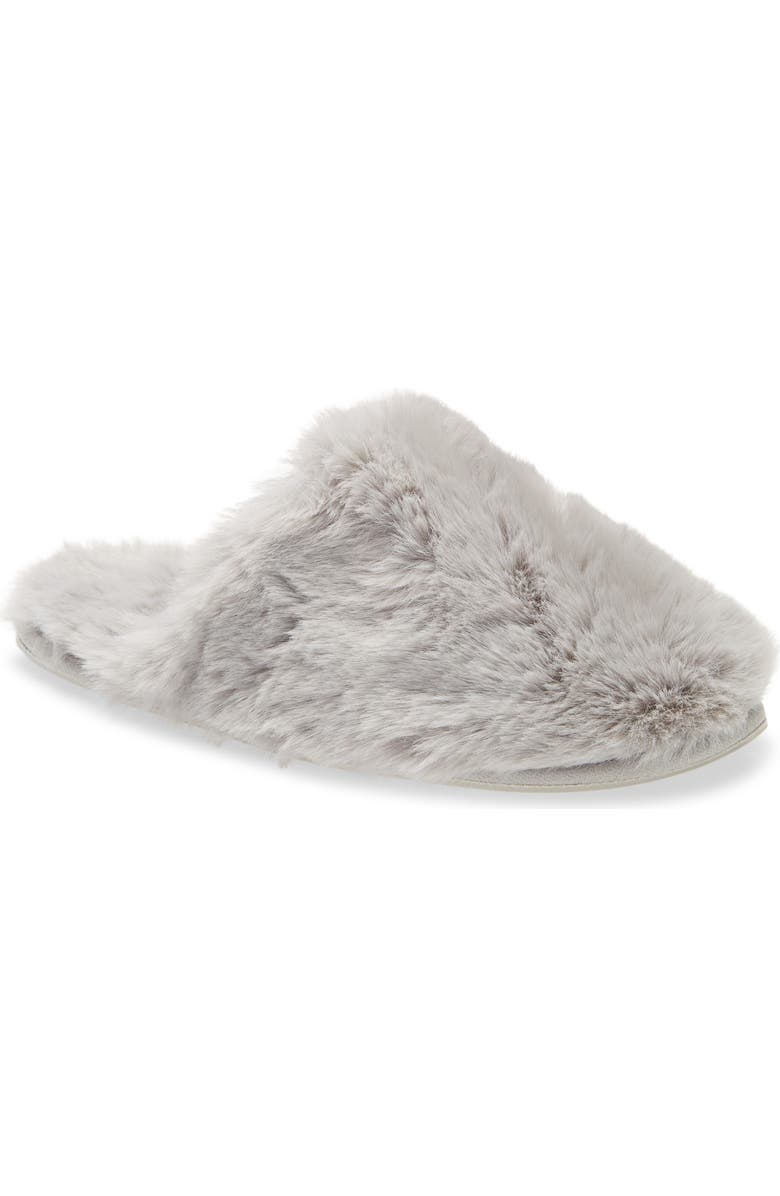 Joules Cozy Faux Fur Slipper, Main, color,