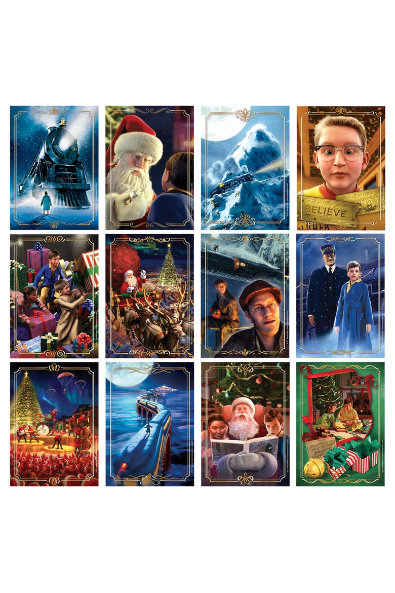 12 Days of Polar Express Jigsaw Puzzles, Alternate, color, Multicolor