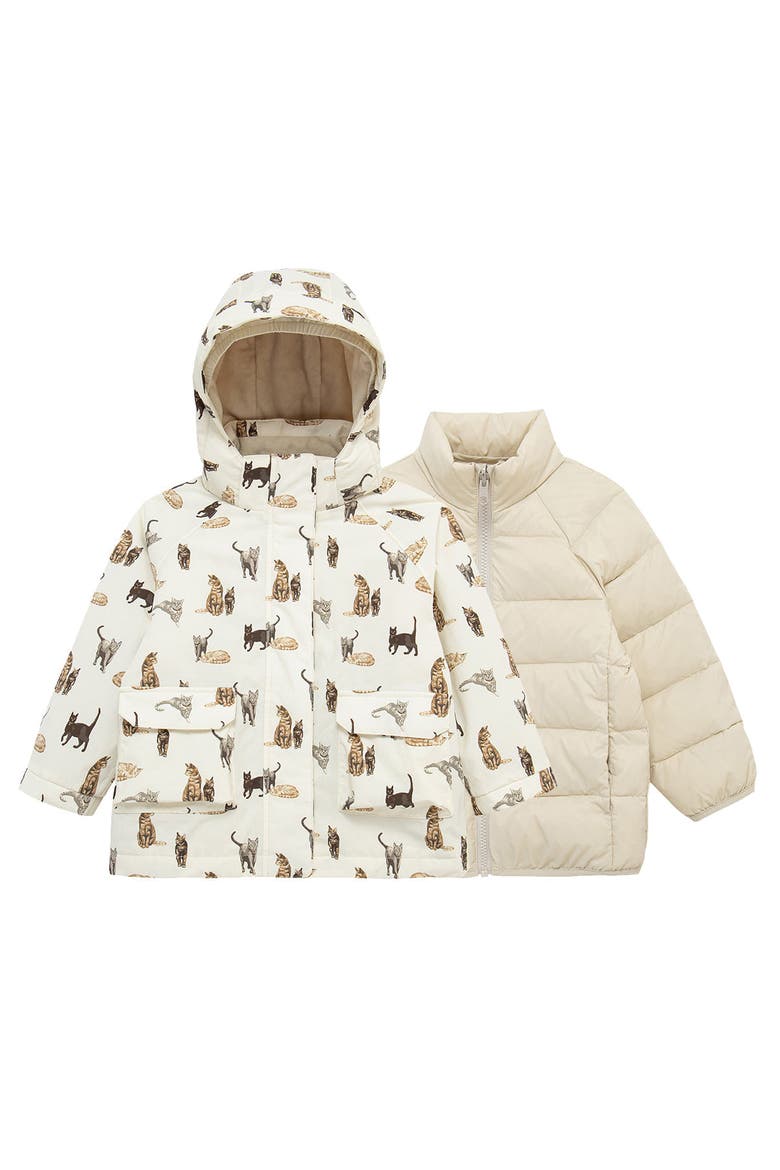 Three in One Jacket, Main, color, Cat