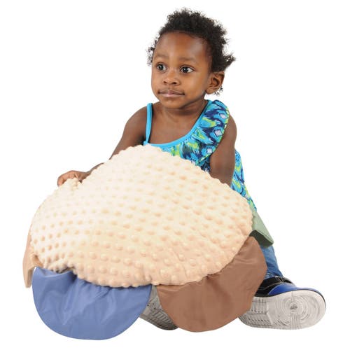 Kaplan Early Learning Company Sensory Flower Pillow For Tummy Time In Multi