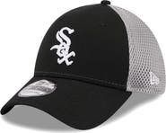 New Era Men's New Era Black Chicago White Sox Team Neo 39THIRTY Flex Hat