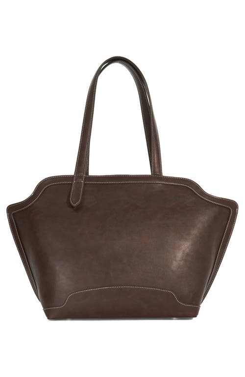 Dune London Decided Tote In Brown