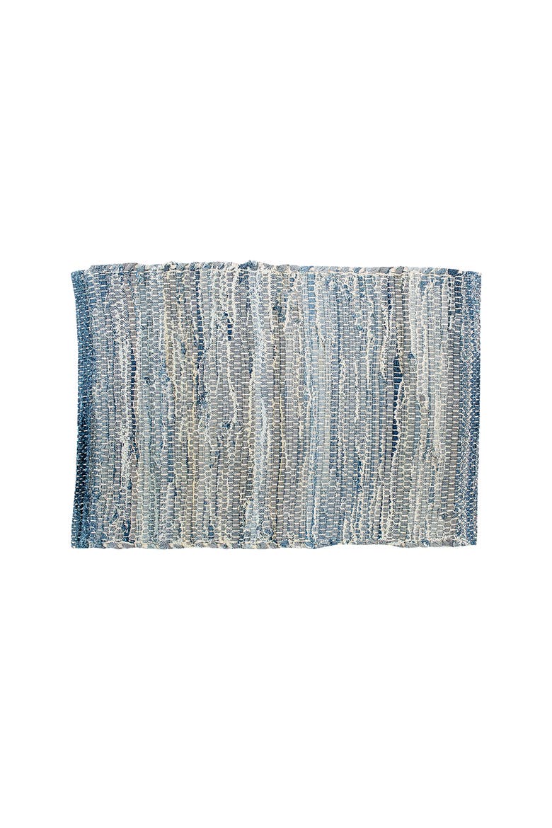 Denim Rag Tabletop, Main, color, Blue