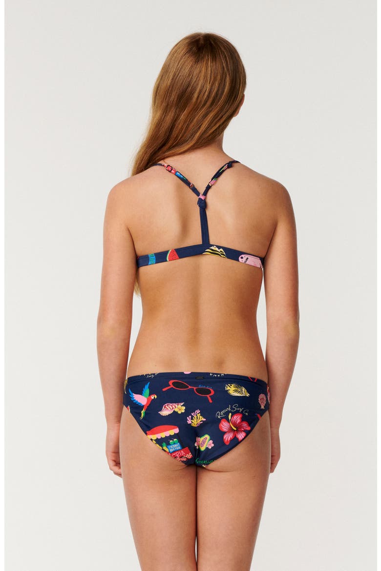 Kids' Island Time Two Piece Swimsuit, Alternate, color, NAVY