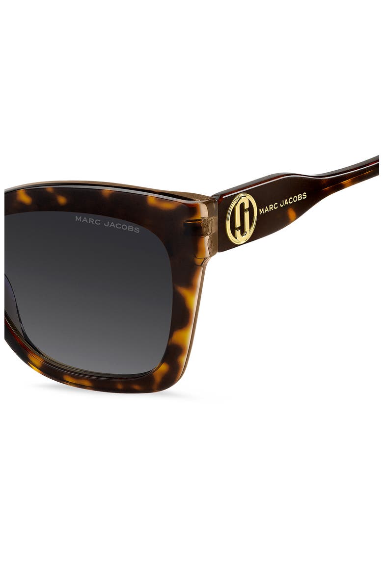 54mm Cat Eye Sunglasses, Alternate, color, HAVANA/ DARK GREY