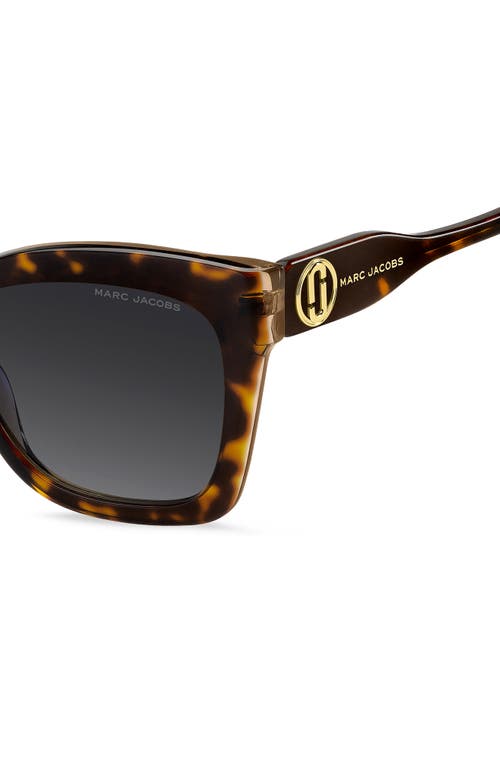 Marc Jacobs 54mm Cat Eye Sunglasses In Brown