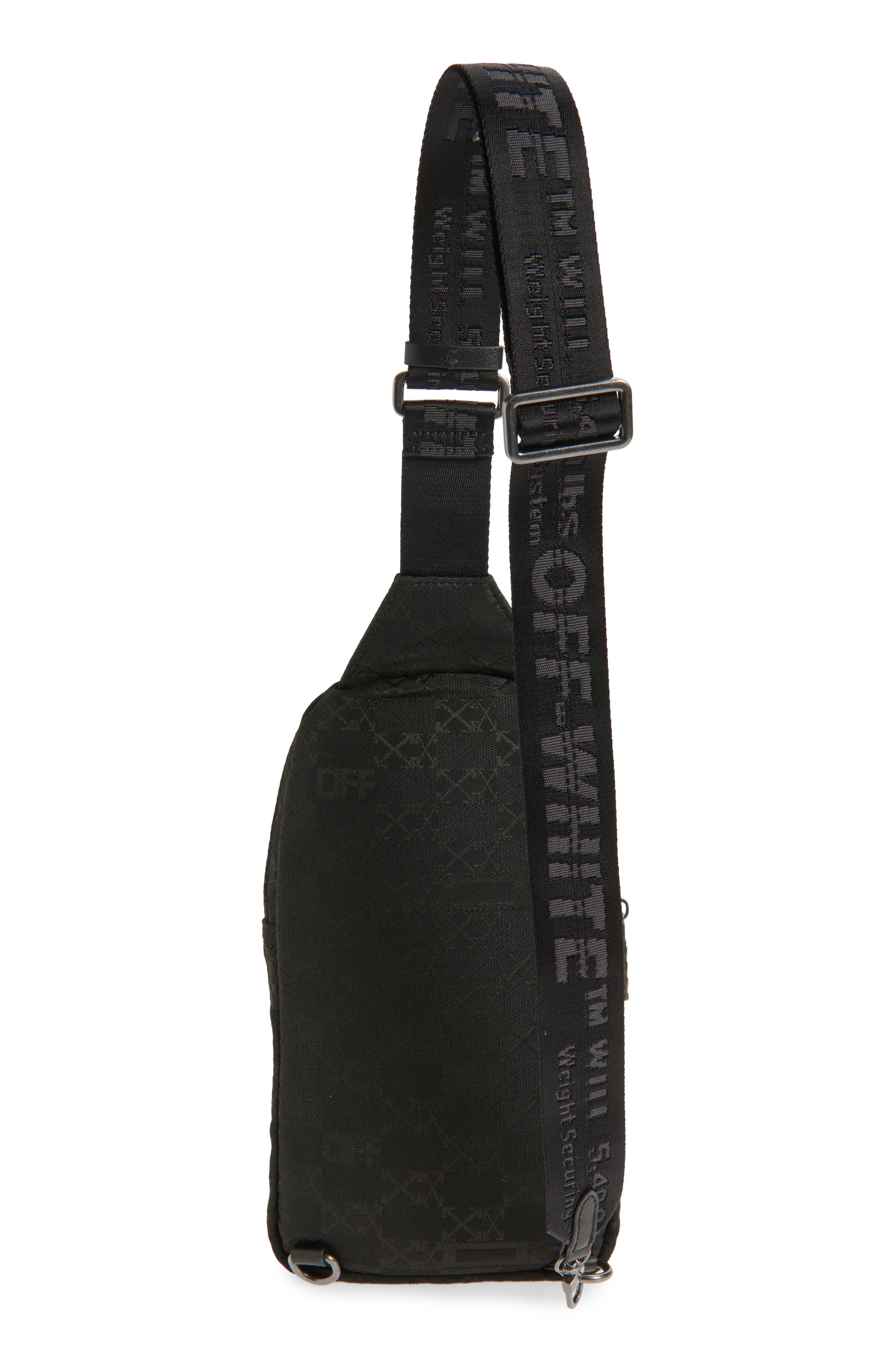 Off-White North/South Slim Sling Bag, Alternate, color, 