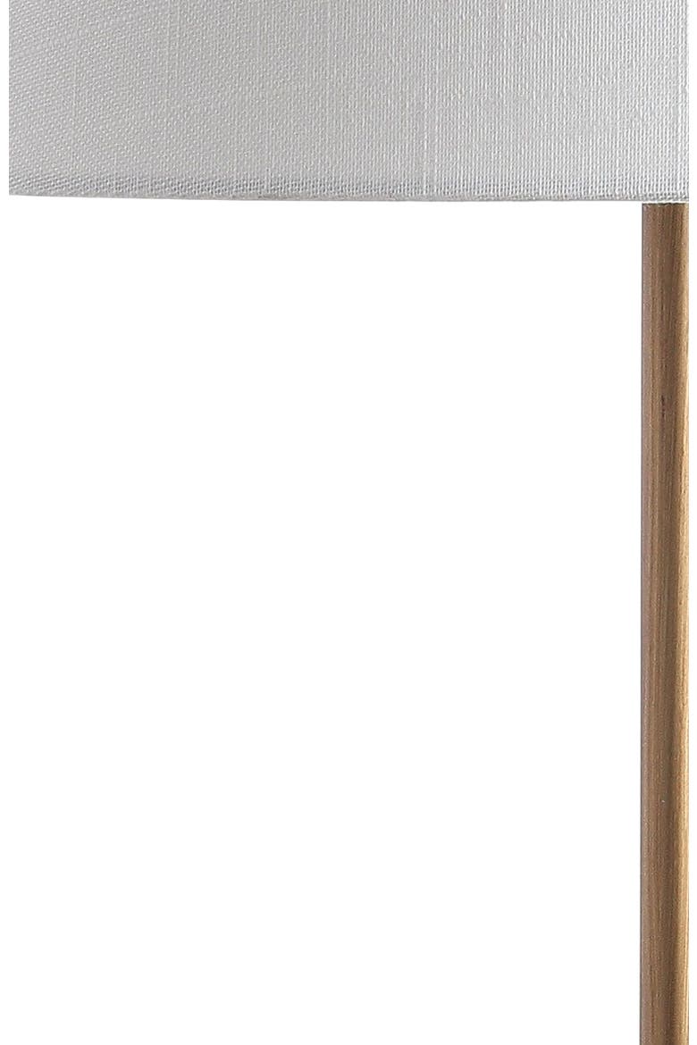 Miami 29" Minimalist Resin/Metal LED Table Lamp, Alternate, color, Gold/White
