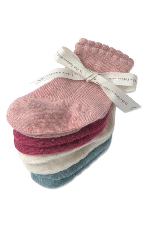 4-Pack Assorted Socks
