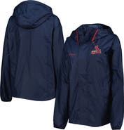 Columbia Women's Columbia Navy St. Louis Cardinals Flash Challenger Windbreaker Jacket