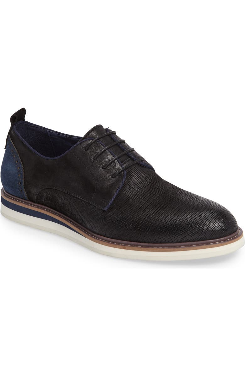 Zanzara Homer Plain Toe Derby, Main, color,