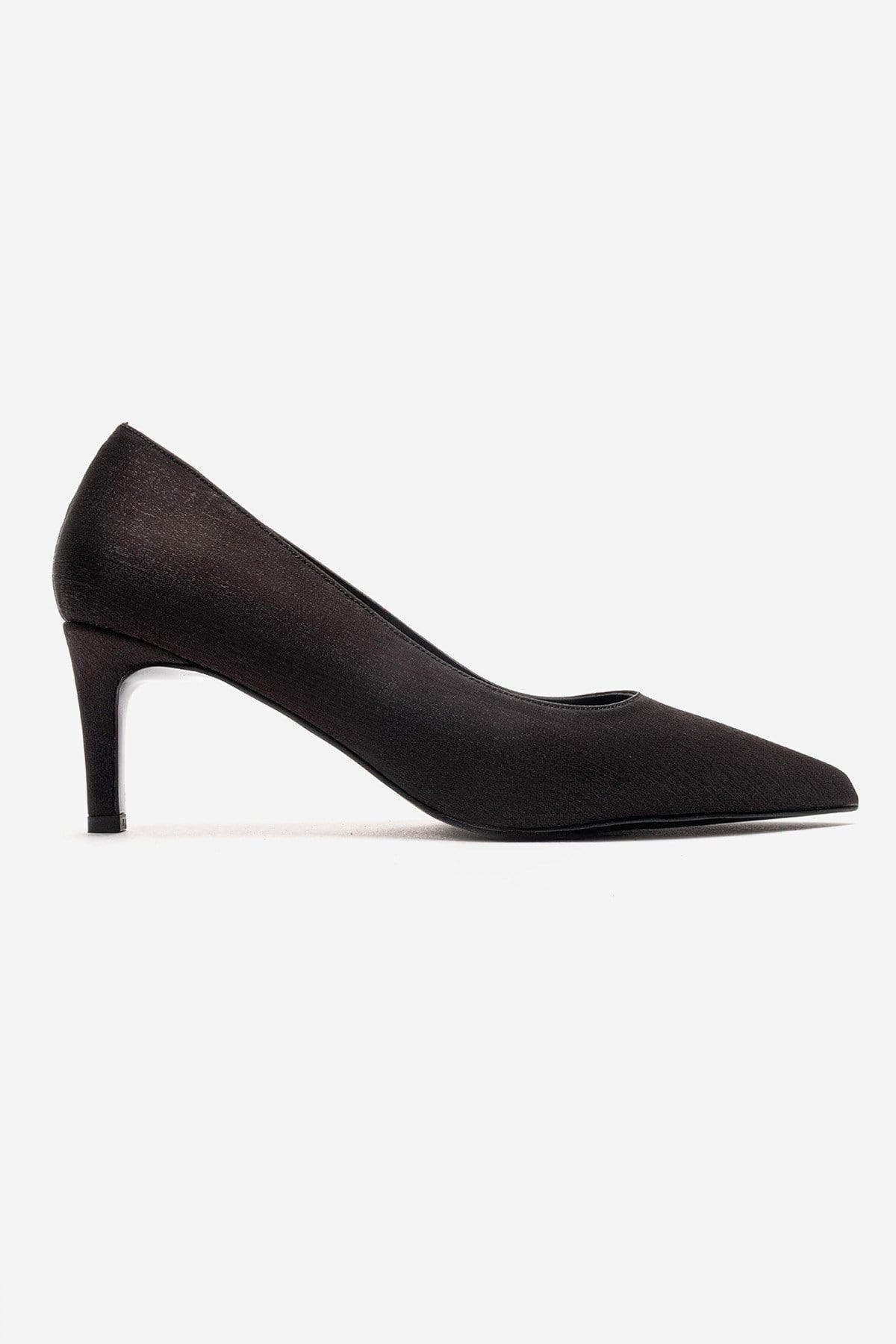 Prologue Shoes Velmira Stiletto Pump, Alternate, color, Black Satin