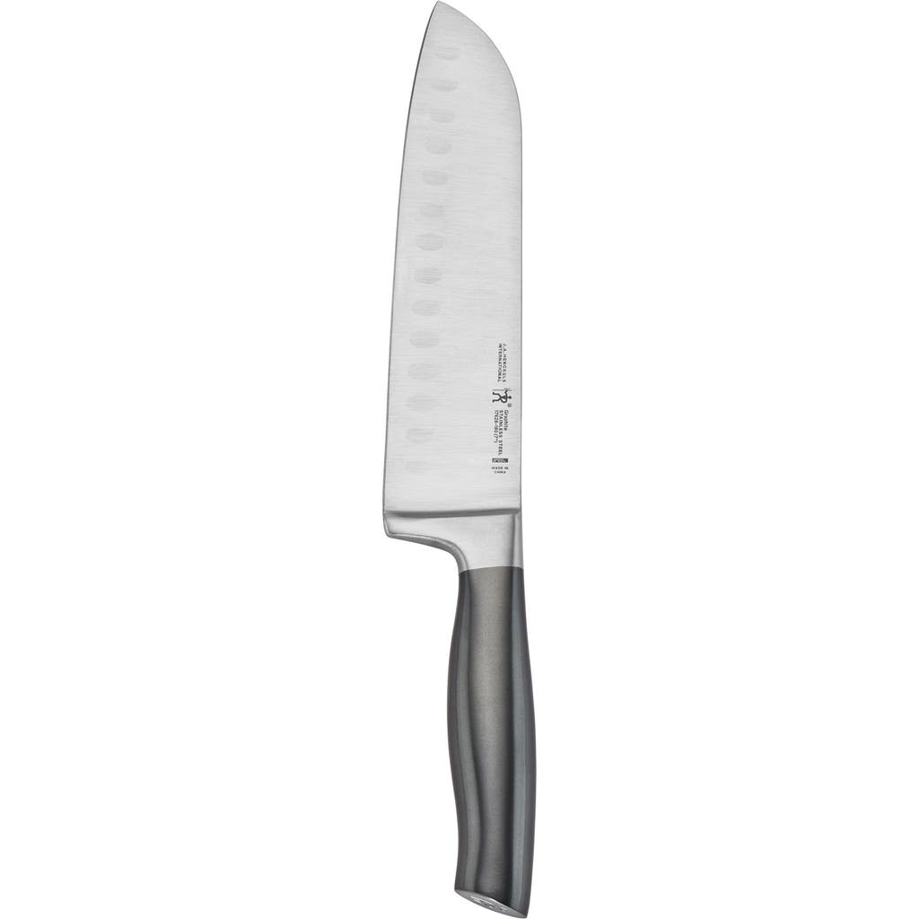Henckels Cutlery Graphic 7-inch Santoku Knife In Gray