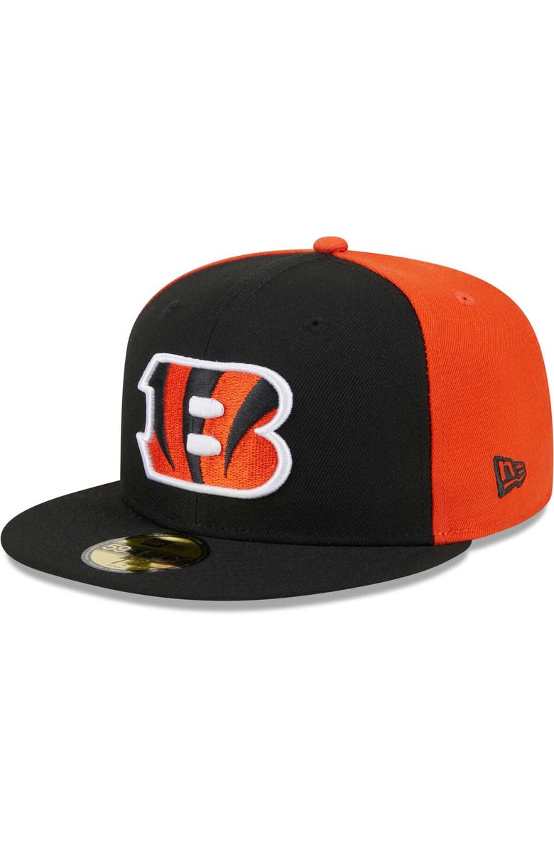 New Era Men's New Era Black Cincinnati Bengals Gameday 59FIFTY Fitted Hat, Alternate, color,