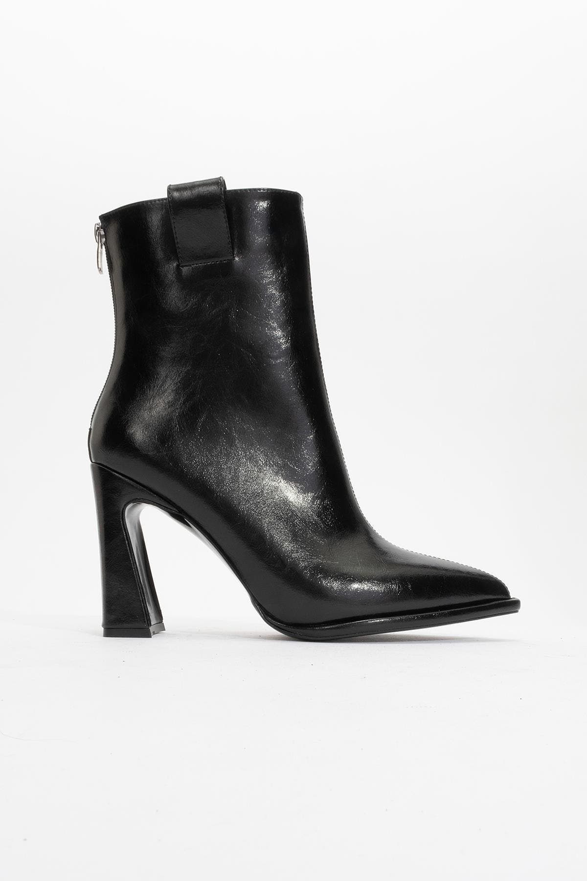Prologue Shoes Aja Block Heel Convertible Knee High Boot, Alternate, color, Black Faux Leather