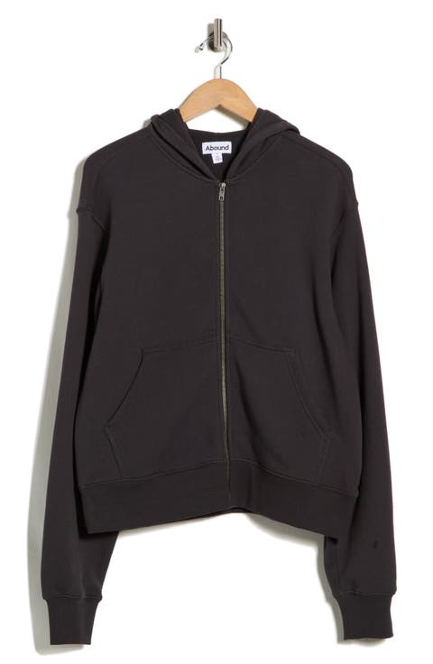 Crop Full Zip Hoodie