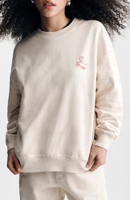 Brooklyn Industries Oversize Graphic Sweatshirt