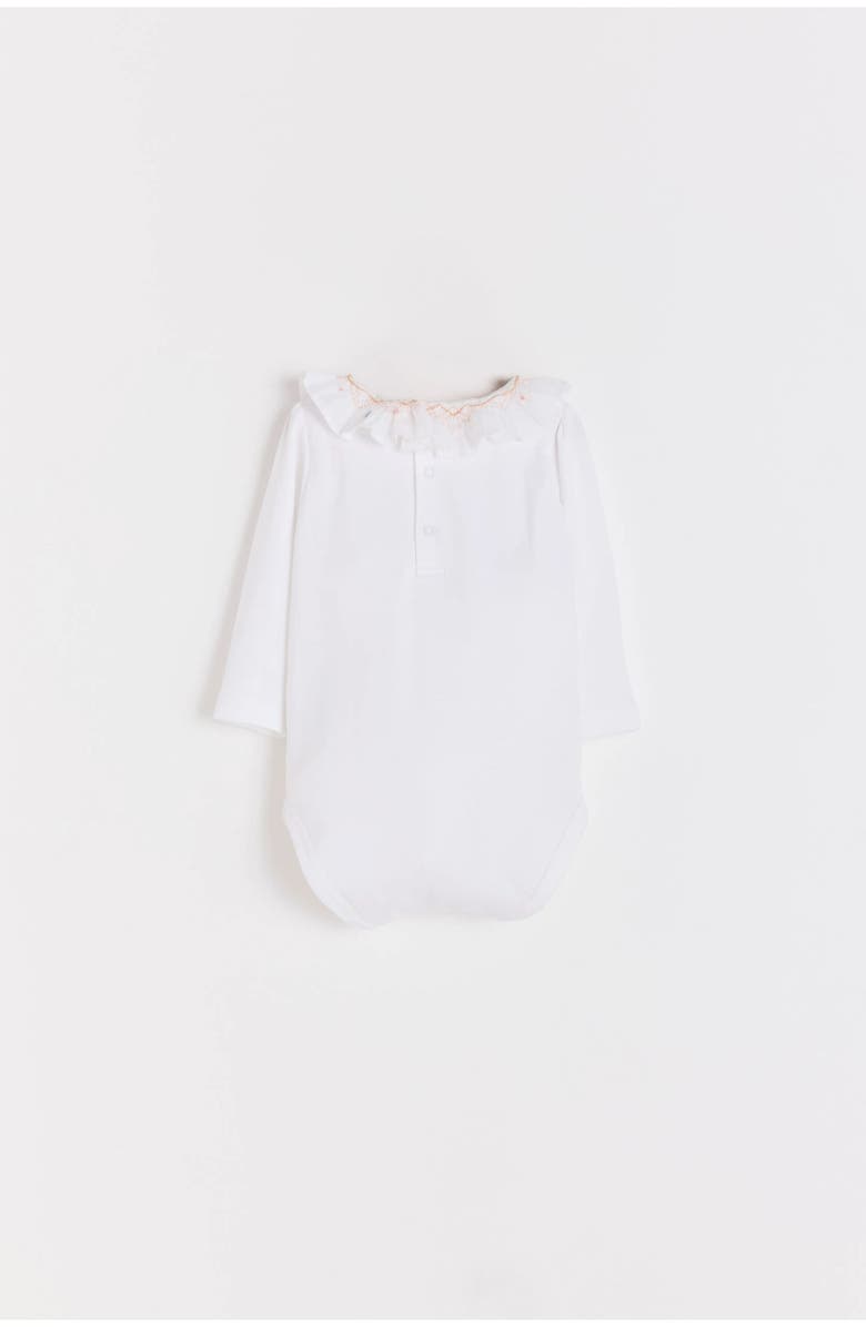 Babycottons Blanc Bodysuit for Infant, Alternate, color, White