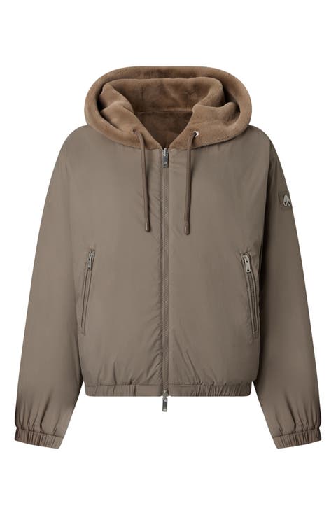 Eaton Bunny Reversible Faux Fur Hooded Jacket