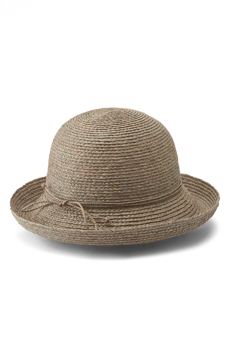 Helen Kaminski Prima 8 Straw Sun Hat, Alternate, color, Eclipse Melange