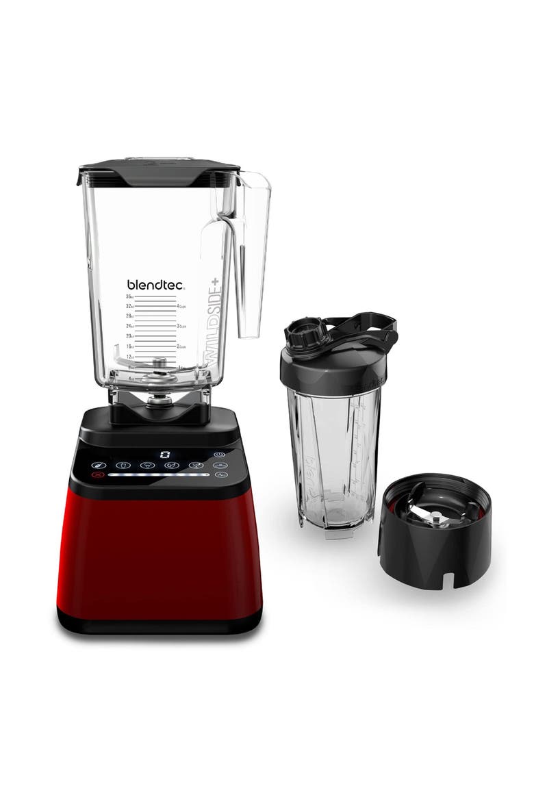 GO Reusable Single Serve Blender Bottle with Travel Lid, Main, color, Clear