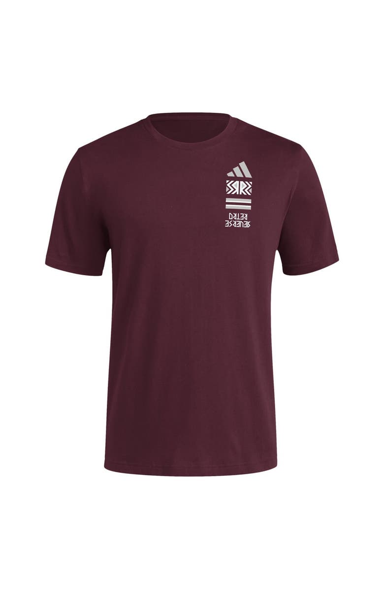 adidas Men's adidas Maroon Texas A&M Aggies Reverse Retro Baseball 2 Hit T-Shirt, Alternate, color, Maroon