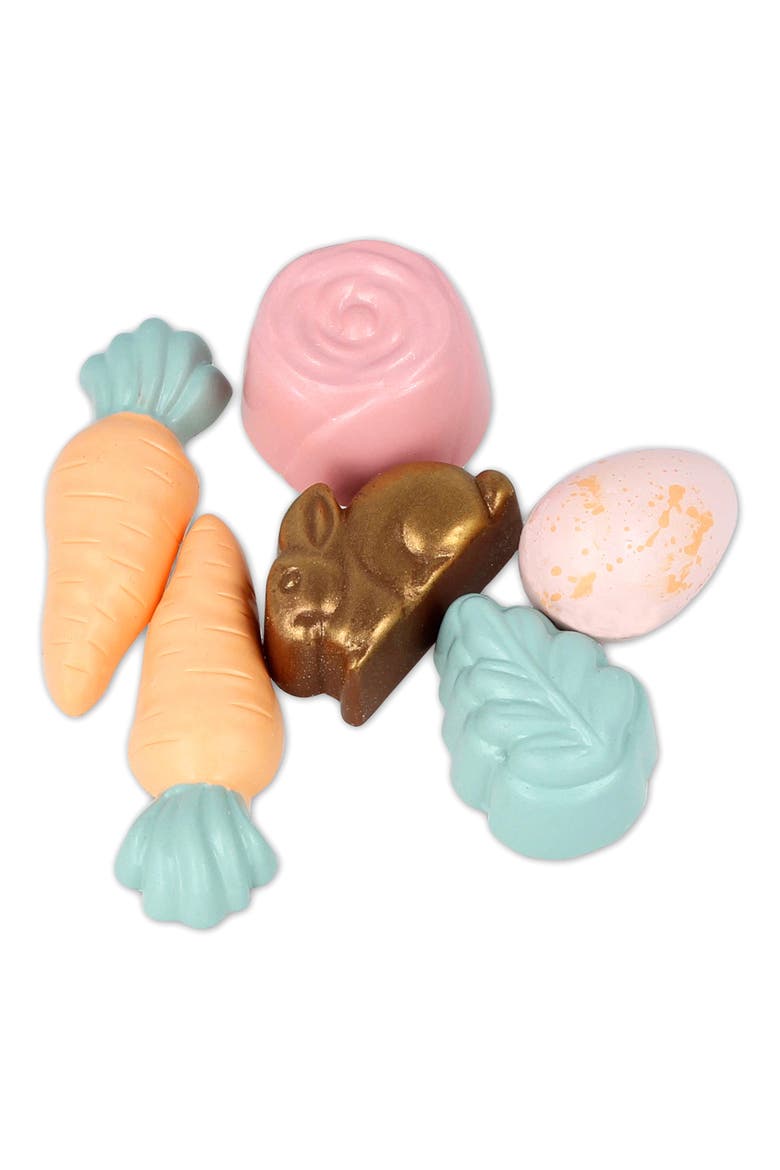 Springtime Sweets 6-Piece Chocolate Set, Alternate, color, WHITE