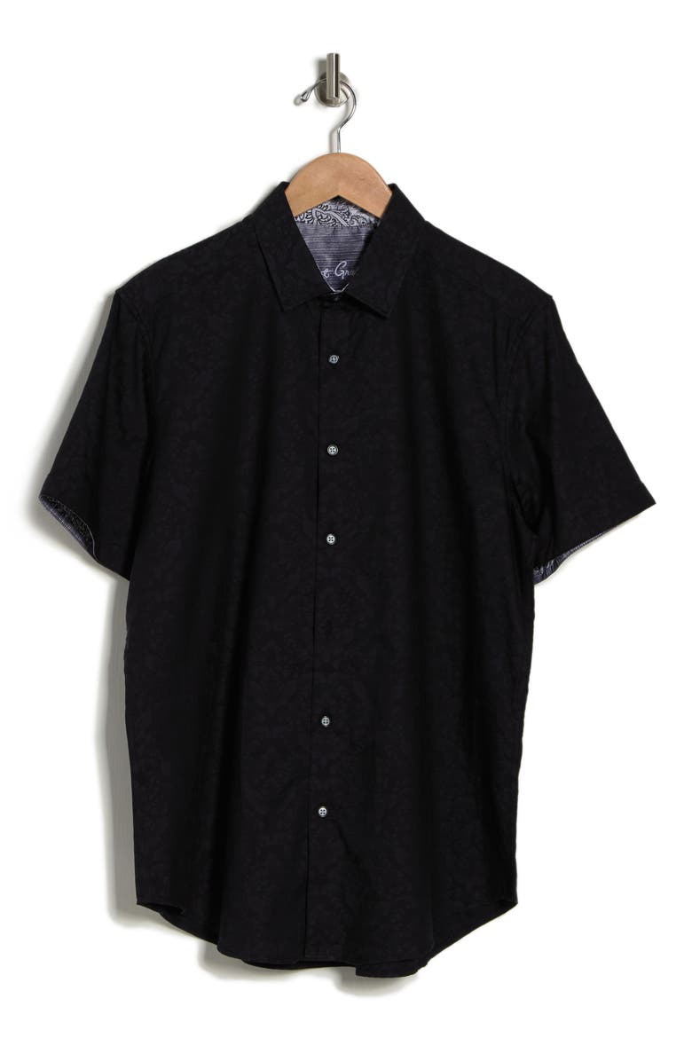 Bayview Woven Shirt, Alternate, color, BLACK
