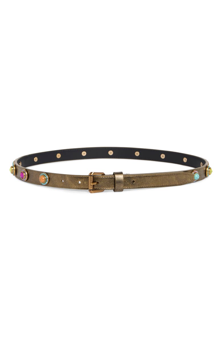 Kurt Geiger London Octavia Western Belt, Main, color, Bronze