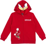 SEGA Sonic the Hedgehog Fleece Zip-Up Hoodie